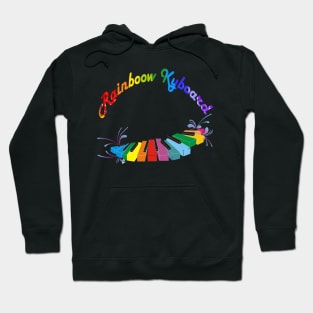 Colorful Rainbow Kyboard Hoodie